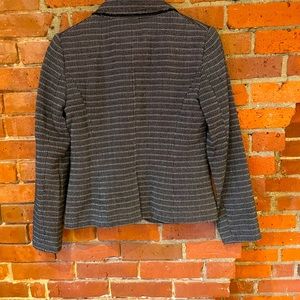 Black & White Stripe Blazer Size S